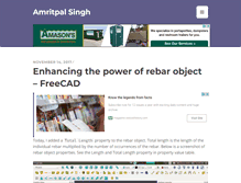 Tablet Screenshot of amritpals.com